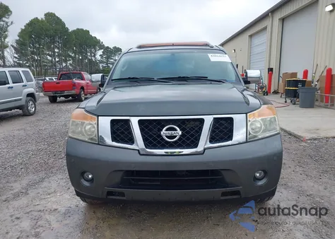 2008 Nissan Armada Le из США, поврежденный, VIN 5N1BA08D58N617529